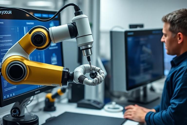 MCS Assist Cobot Qualitätsprüfung AOI