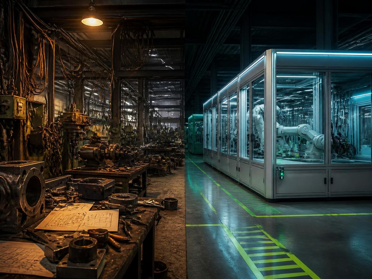 Vergleich: Klassischer Sondermaschinenbau vs. moderne modulare Roboterzelle