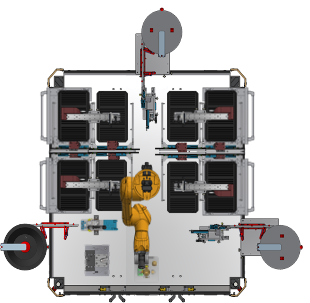 Montageroboter für automatisierte Montage und Fügen